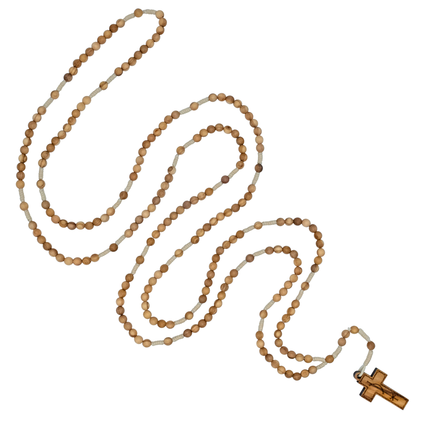 20 DECADE ROSENKRANZ IN HOLZ UND CORD