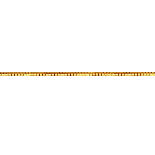 BOX - KETTE - VERMEIL-SILBER