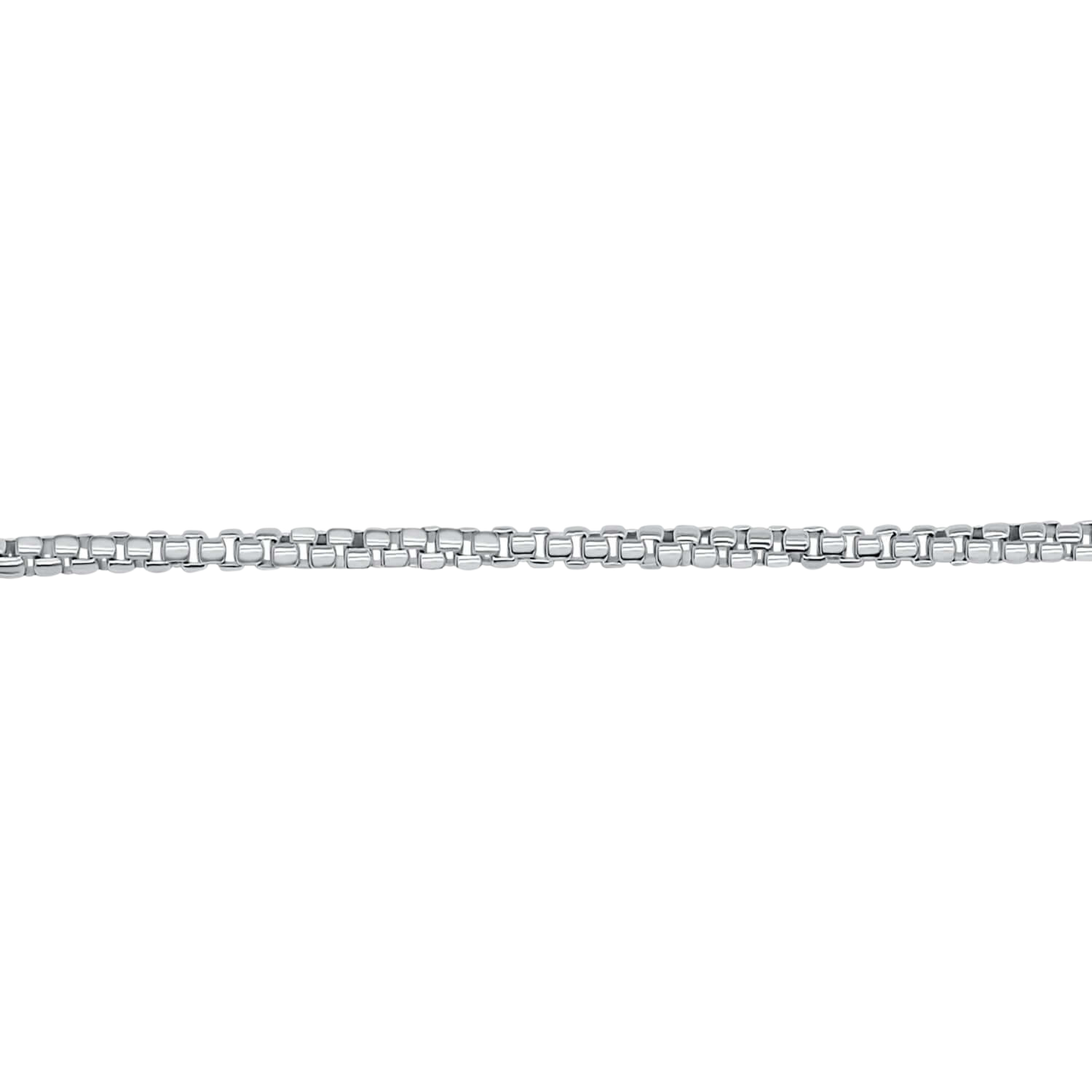 BOX - KETTE - SILBER