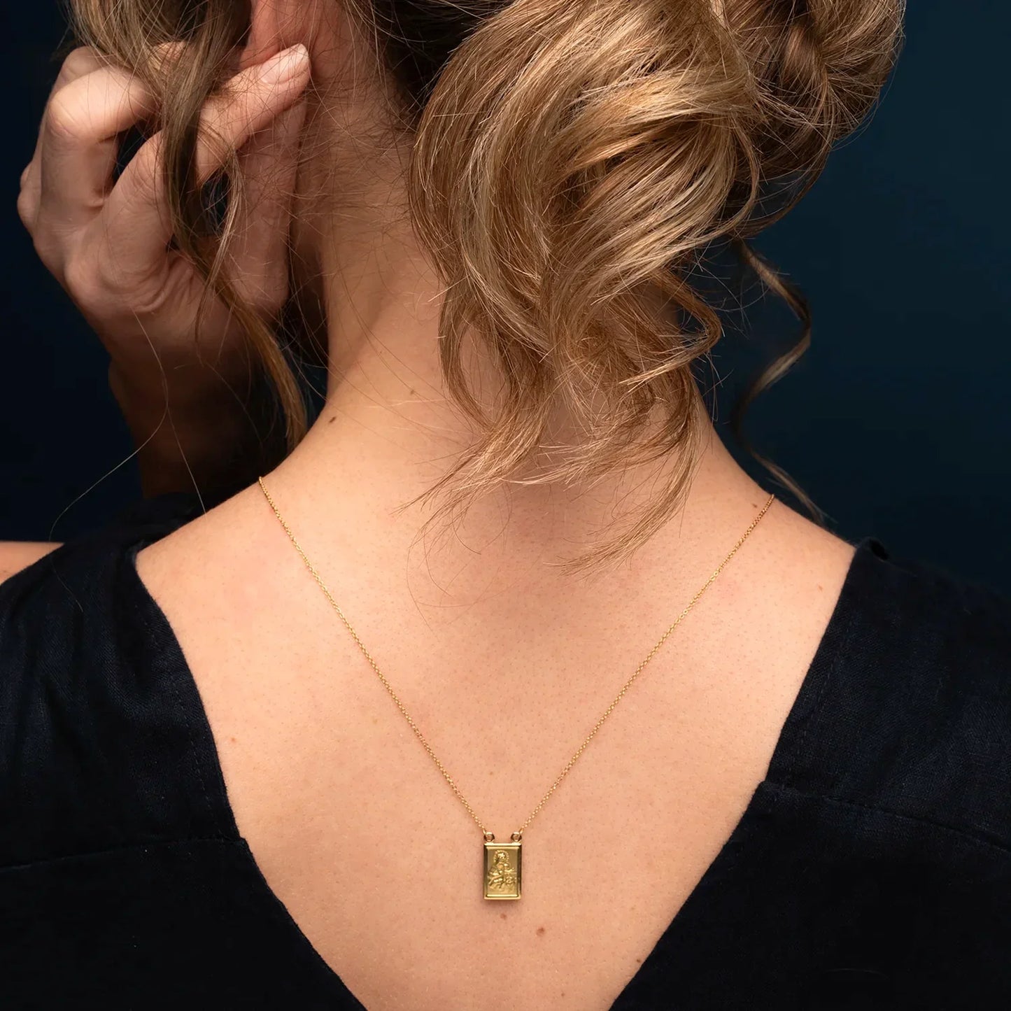 SCAPULAR HALSKETTE - GOLD