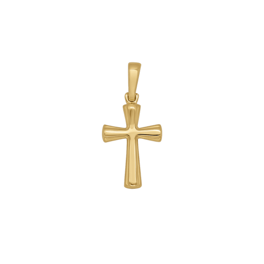 KREUZ ANHÄNGER - GOLD