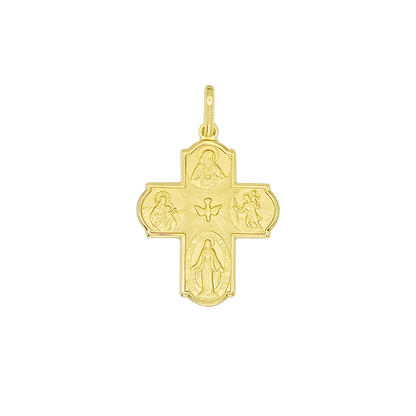 SCAPULAR - KREUZ ANHÄNGER - METALL