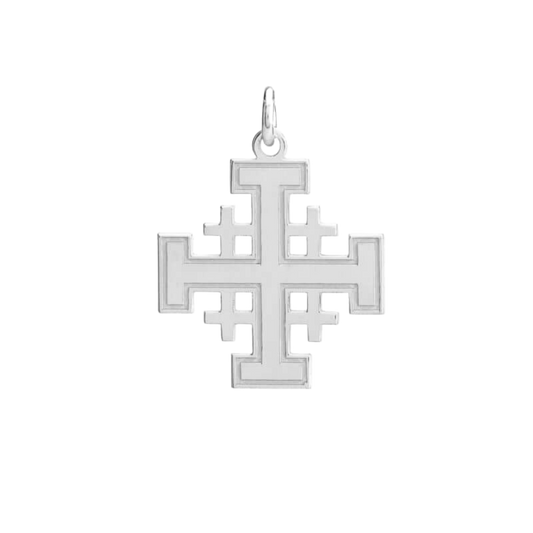JERUSALEM KREUZ - SILBER