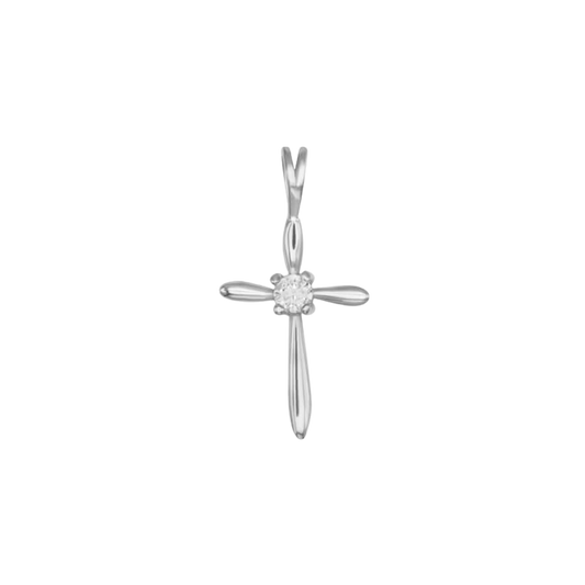 KREUZ ANHÄNGER - SILBER