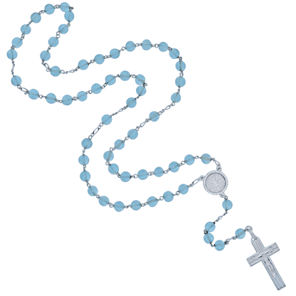 AQUAMARINE ROSENKRANZ - SILBER