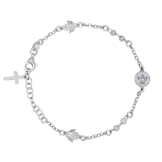 BABY CHRISTLICH ARMBAND - SILBER