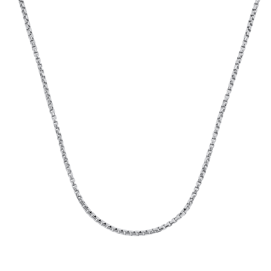 BOX - KETTE - SILBER