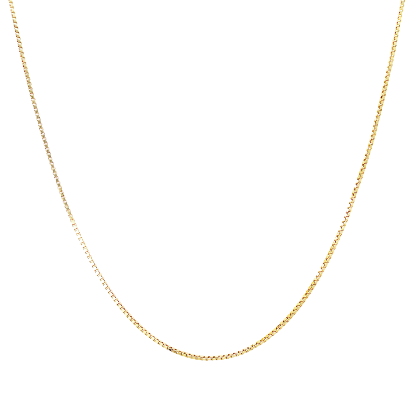 BOX - KETTE - VERMEIL-SILBER
