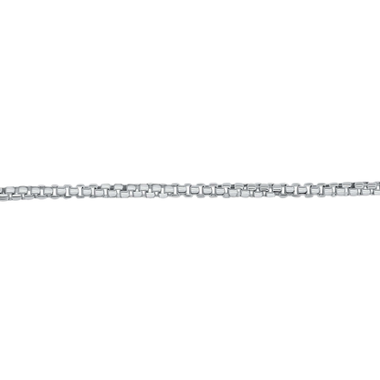 BOX - KETTE - SILBER