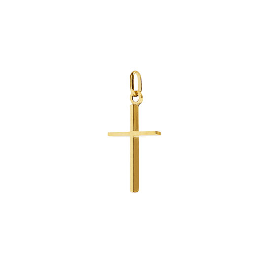 KREUZ ANHÄNGER - VERGOLDETES SILBER