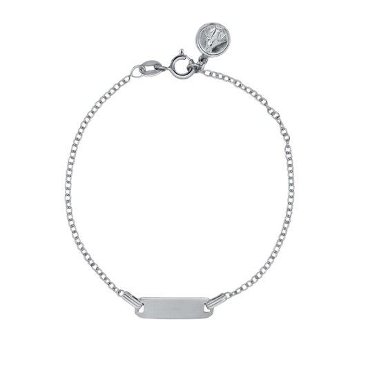 CUSTOMIZABLE ARMBAND FÜR KIDS - SILBER