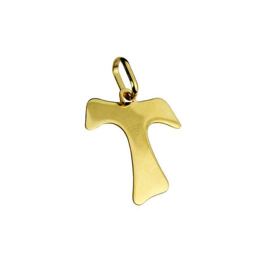 TAU - KREUZ ANHÄNGER - GOLD