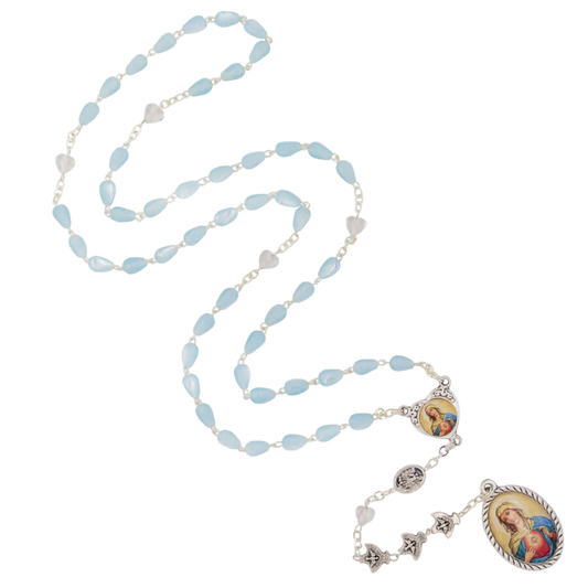 IMMACULATE HERZ VON MARIA - CHAPLET - METALL