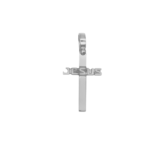 JESUS KREUZ ANHÄNGER - SILBER