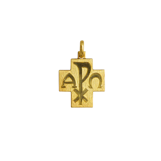 FRIEDEN - KREUZ ANHÄNGER - METALL