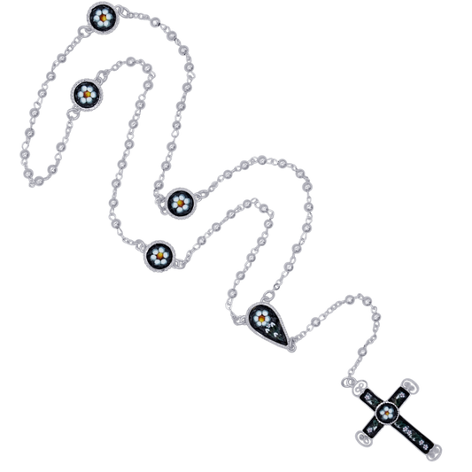 MIKROMOSAIK ROSENKRANZ - METALL