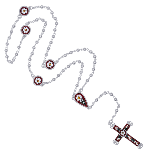 MIKROMOSAIK ROSENKRANZ - METALL