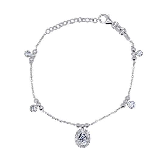 WUNDERTÄTIG MEDAILLE - CHRISTLICH ARMBAND - SILBER