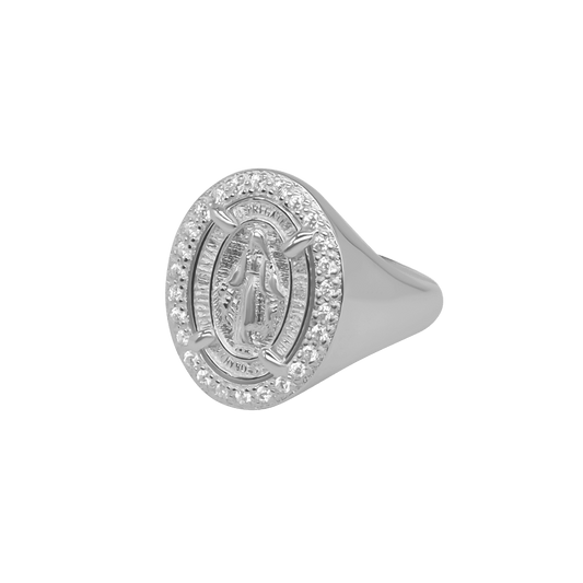 WUNDERTÄTIG MEDAILLE - RING - SILBER