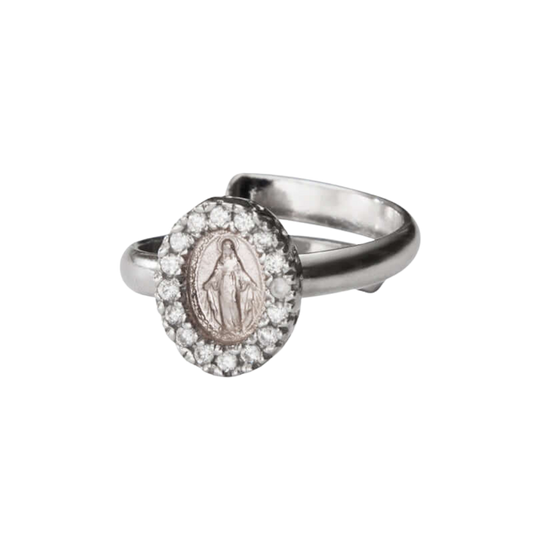 WUNDERTÄTIG MEDAILLE - RING - SILBER