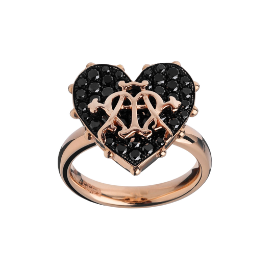 CATHOLIC RING - GOLD UND DIAMANTEN