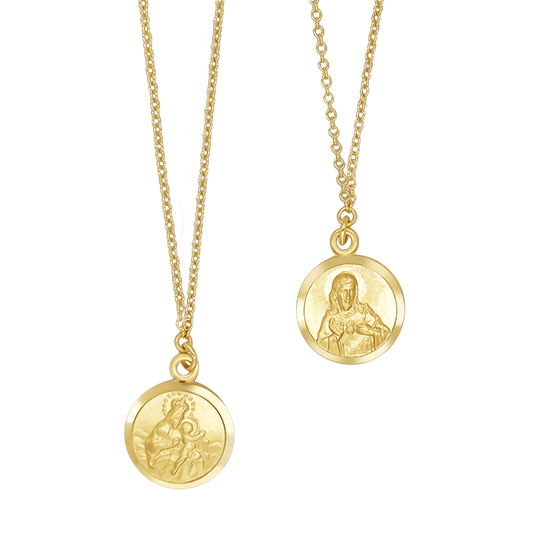 SCAPULAR HALSKETTE - GOLD