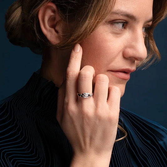 HL. RITA RING - SILBER