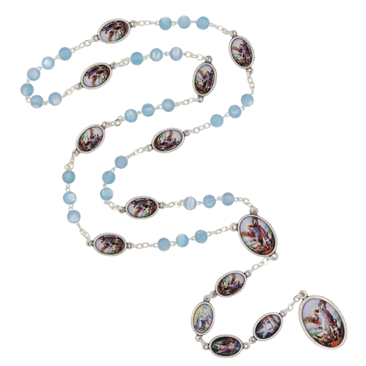 HEILIGER MICHAEL - CHAPLET - METALL