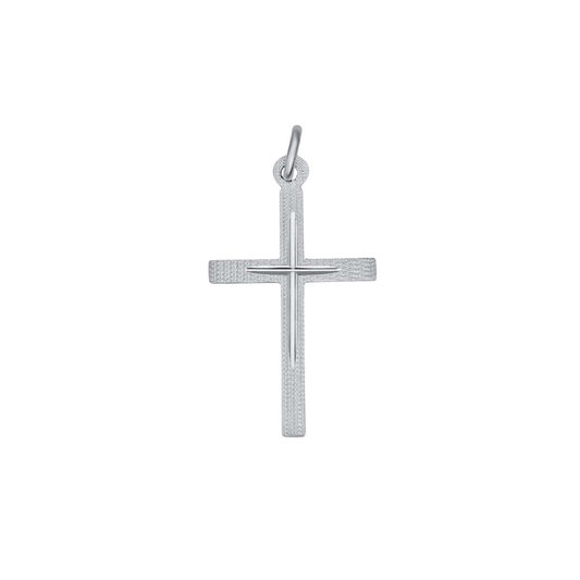 KREUZ ANHÄNGER - SILBER