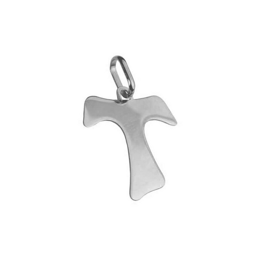 TAU - KREUZ ANHÄNGER - WEISSGOLD