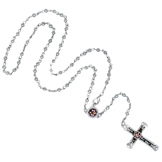 MIKROMOSAIK ROSENKRANZ - METALL